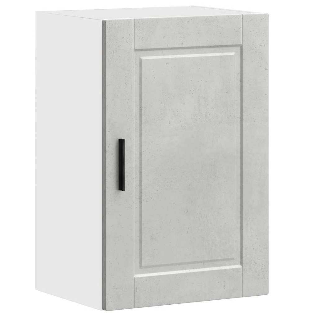 Kitchen Wall Cabinet Porto Concrete Grey Engineered Wood